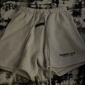 Essentials Gray Men's Shorts